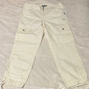 Ralph Lauren Off-White Buttoned Pants